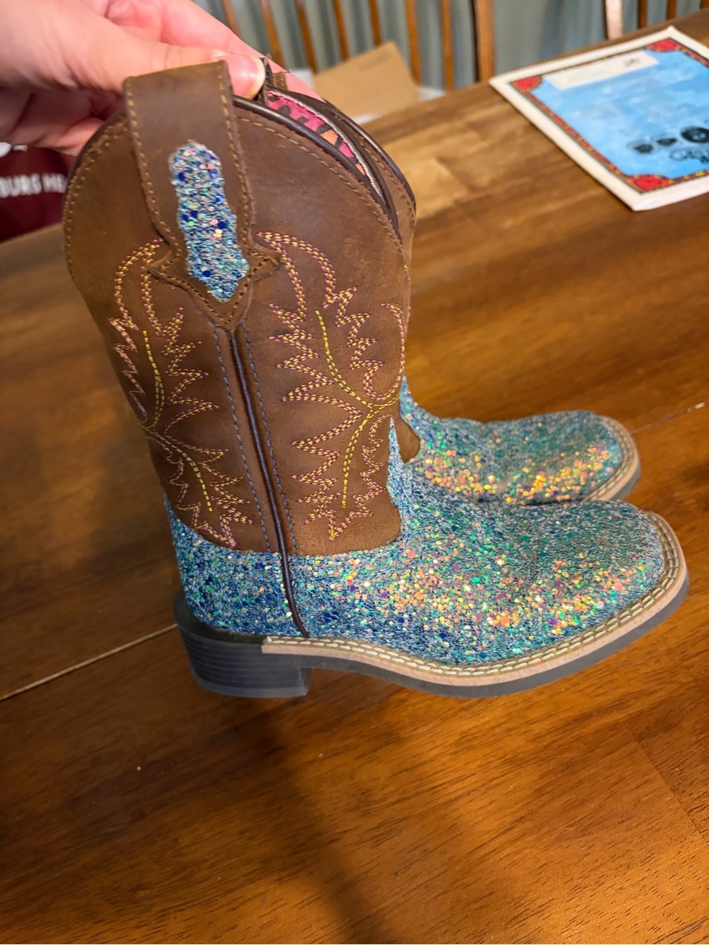 Toddler Girl Size 10 Smoky Mountain Cowgirl Boots